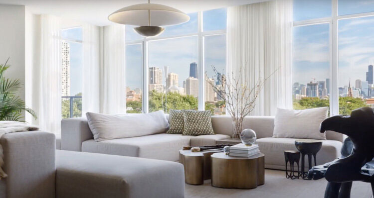 23 Lofty Brickell Living Room