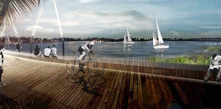 Biscayne Bay Line Walk